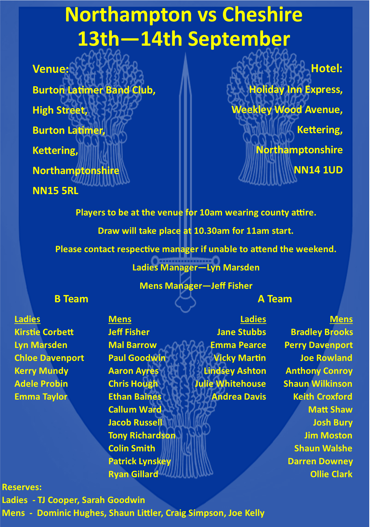 Northampton selectionv4